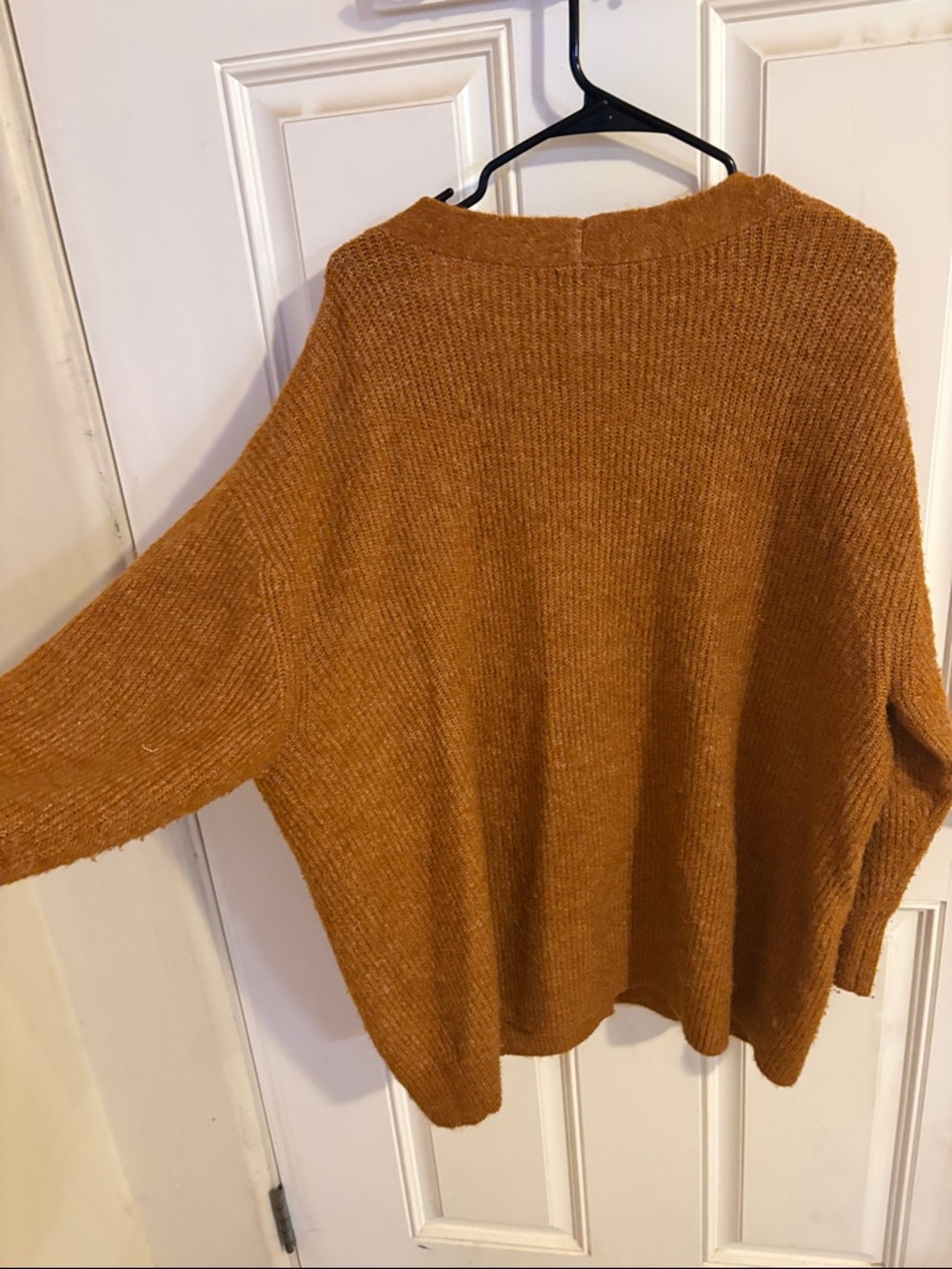 a new day Rust-Brown V-Neck Button-Front Women's Cardigan - Picture 4 of 5